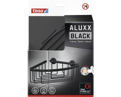 tesa ALUXX Zwarte Hoekplank Plak Zwart Matt-1
