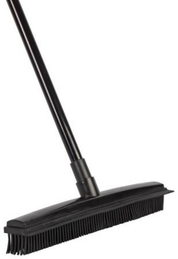 Talen Tools - Rubber Bezem - Bezem met Vloertrekker - Kappersbezem - Zachte Bezem Binnen & Buiten -