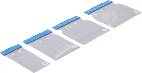 BGS Japans plamuurmes set verenbandstaal 50 / 80 / 100 / 120 mm