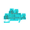Weidmüller 1348970000 Doorgangsklem 2-etages 4 mm Spanveer Blauw 50 stuk(s)