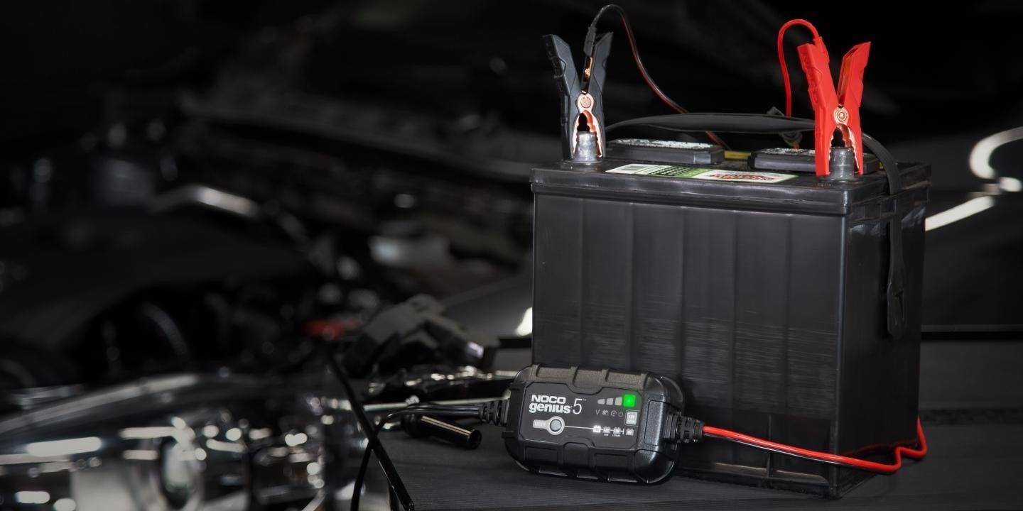 NC1 NOCO GENIUS5 5A acculader voor 6V/12V accu's met onderhouds- en ontzwavelingsfunctie-2