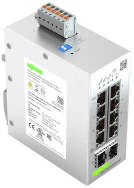 WAGO 852-1813 Automatiseringsmodule: switch Ethernet; beheerbaar; 24÷48VDC - 1 stuk