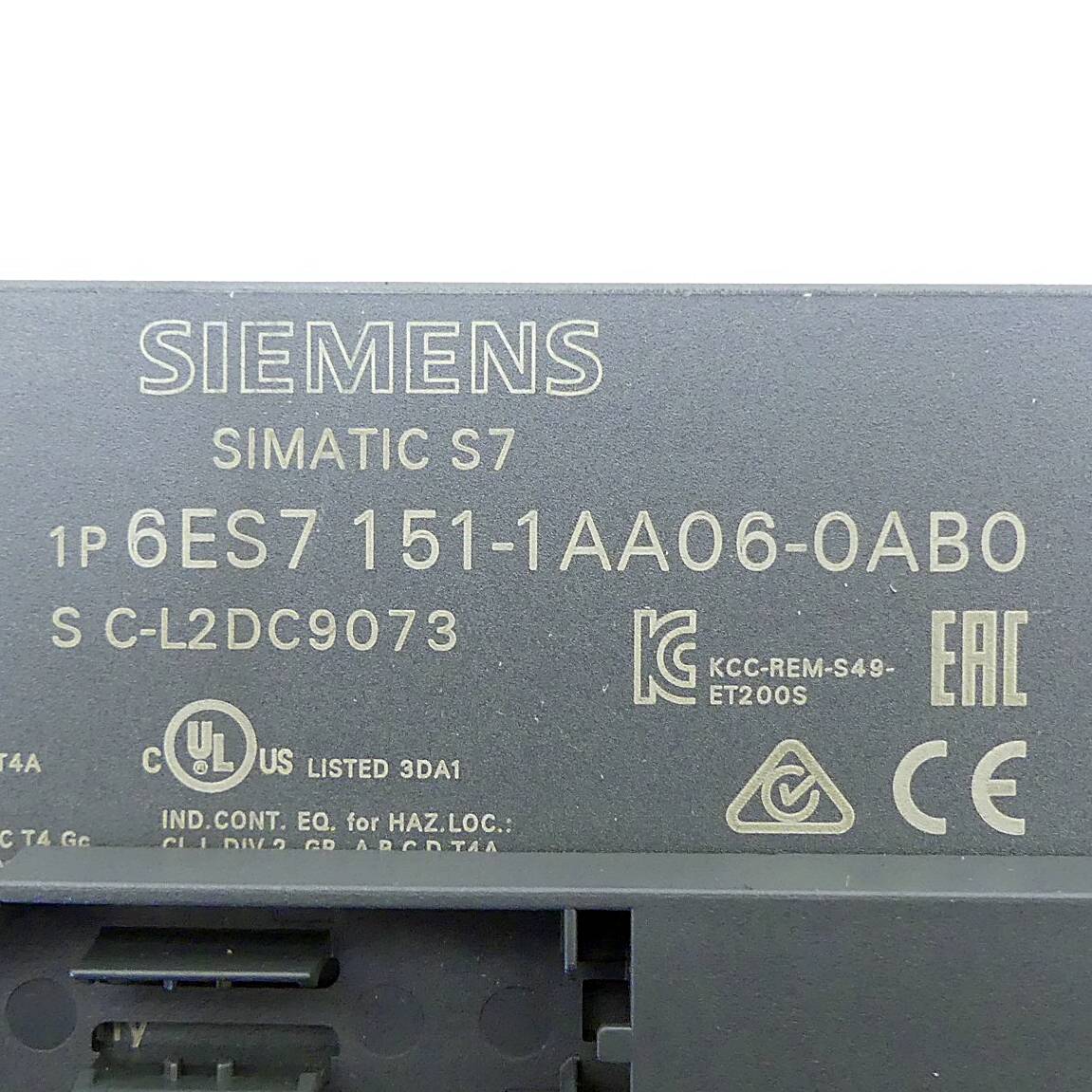 Siemens - Vervangend onderdeel SIMATIC DP, Interface-module IM 151-1 Standaard voor ET 200S.-1