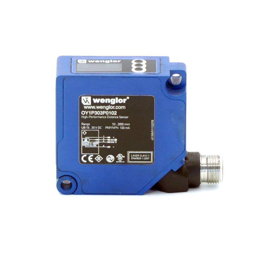 Wenglor Sensoric Laser-Distanzsensor OY1P303P0102-2