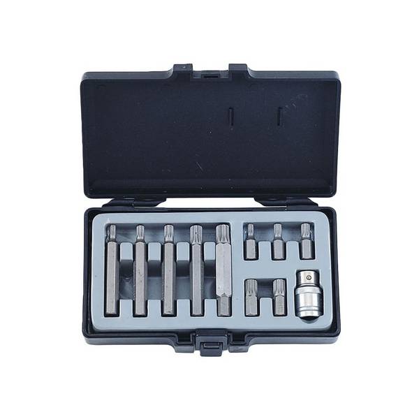 FORCE 1/2" Bit set Spline 11-delig