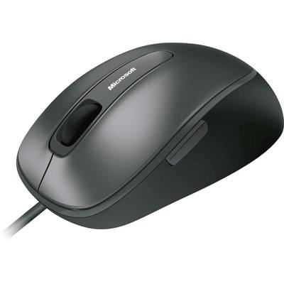 Microsoft Comfort Mouse 4500 Muis USB  Optisch Zwart 5 Toetsen 1000 dpi 