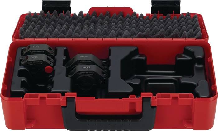 Persringenset nominale breedte 15-18-22-28 mm type SV ROTHENBERGER