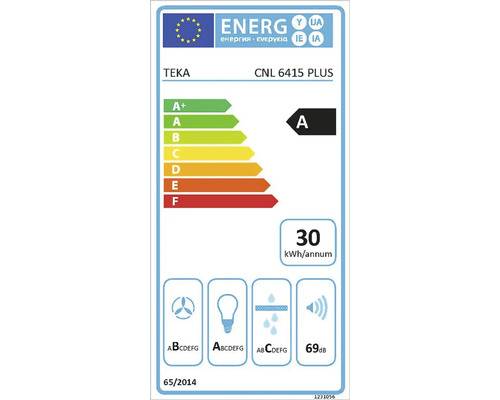 Teka CNL 6415 Plus Semi Inbouw Afzuigkap RVS 385 m3/h A-1