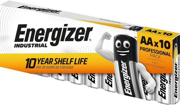 ENERGIZER BATTERIJ INDUSTRIAL PRO AAA LR03 1,5V 10 STUKS