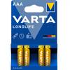 1x4 Varta Longlife Micro AAA LR 03