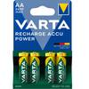 VARTA Ready2Use ACCUS AA 2600mAh Mignon, AA, LR6 4er-blister