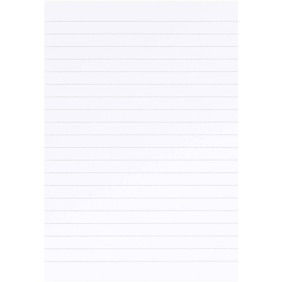 Notitieboek zwart/rood A4 lijn 70gr 96vel-3