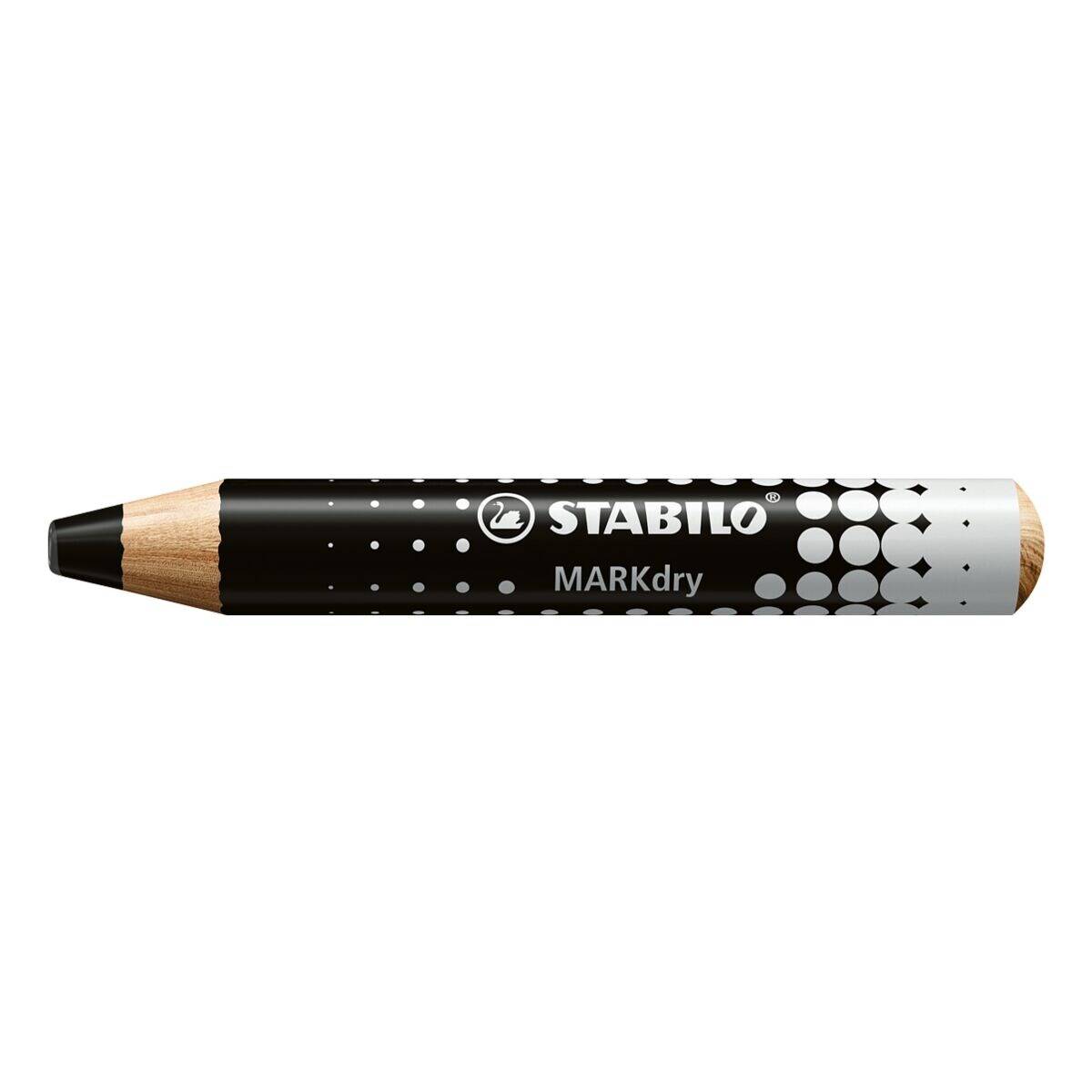 Whiteboardpotlood STABILO MARKdry 648/46 zwart-2