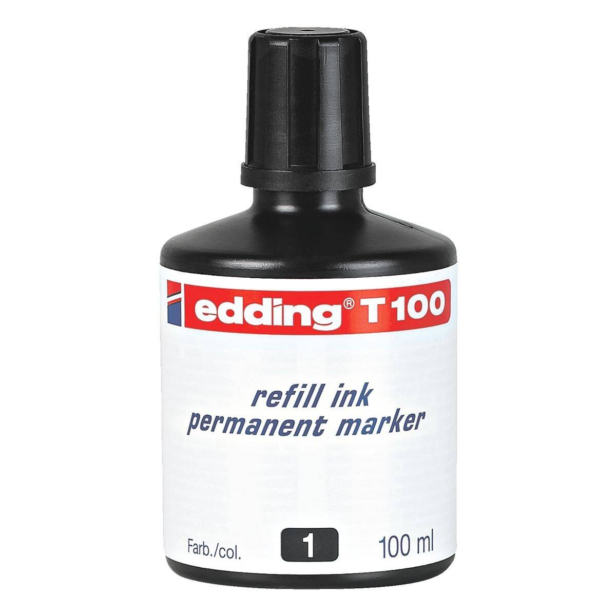 EDDING T 100 - Sjabloon - Zwart - % van