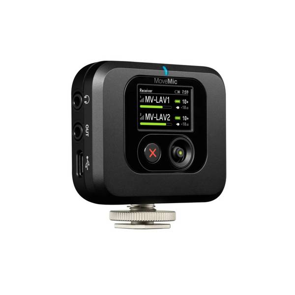 Shure MV-R-Z6 draadloze microfoonontvanger Camerabevestiging