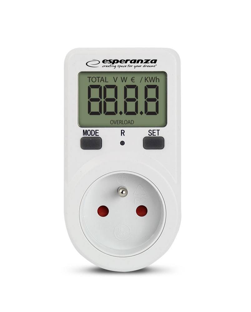 Esperanza ELA102 Elektronische stroomverbruiksmeter-0