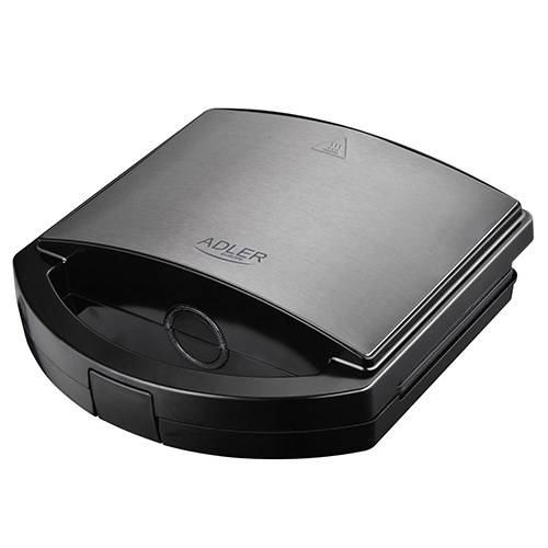 Adler AD 3069 Sandwich toaster Zwart-1