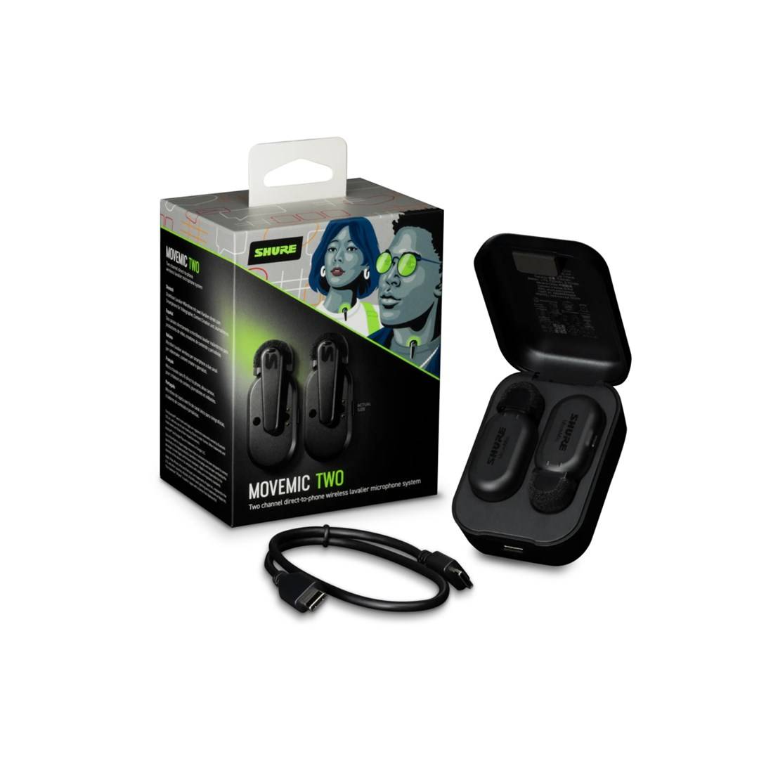 Shure MV-TWO-Z6 microfoon, zwart, microfoonset-5