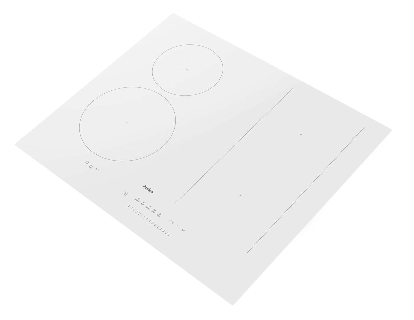 Inductiekookplaat Amica PIDH6141PHTSUN 3.0 wit-2