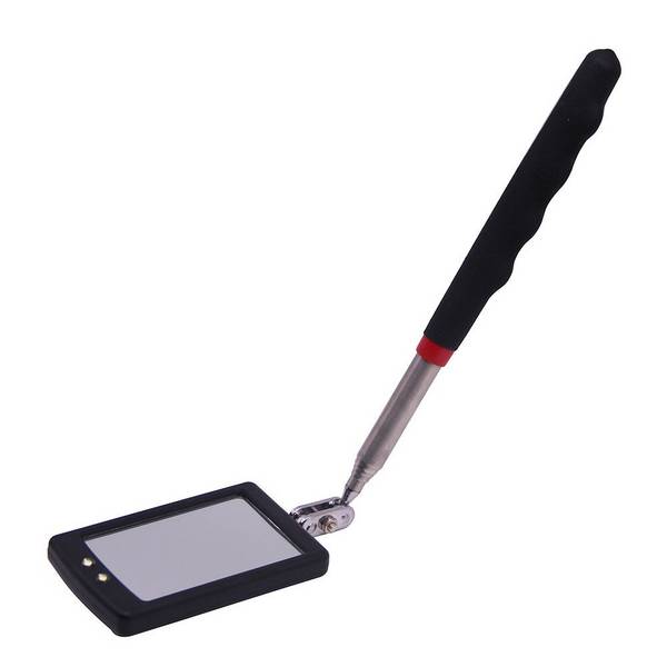 WEBER TOOLS Telescopische LED inspectiespiegel