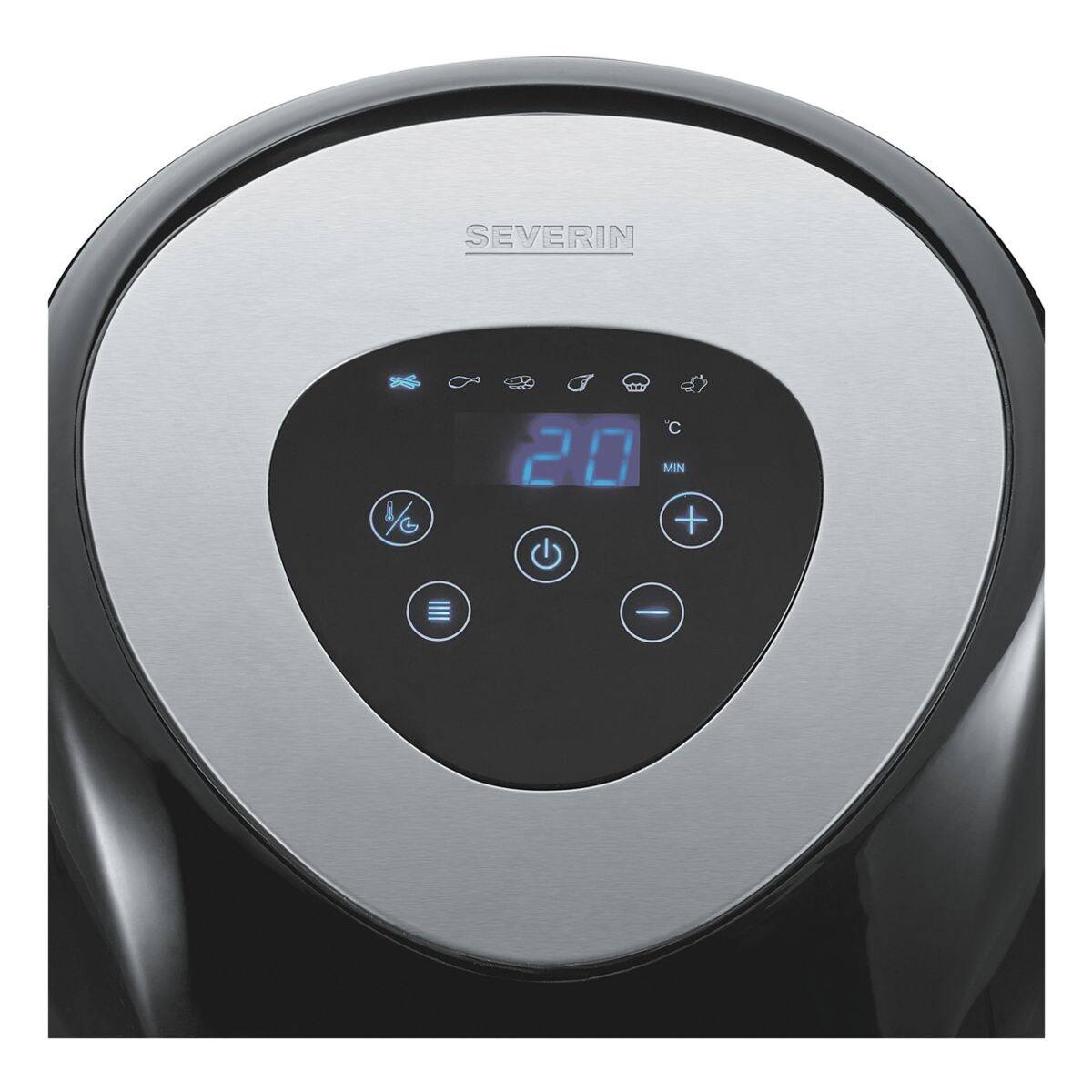 Severin Heißluft-Fritteuse 3,2L FR 2430 eds-geb/sw (FR2430)-2