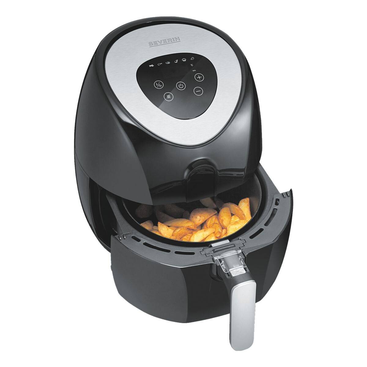 Severin Heißluft-Fritteuse 3,2L FR 2430 eds-geb/sw (FR2430)-4