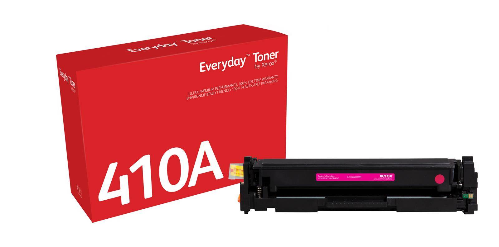 Dagelijkse magenta toner compatibel met HP 410A (CF413A), standaardcapaciteit-2
