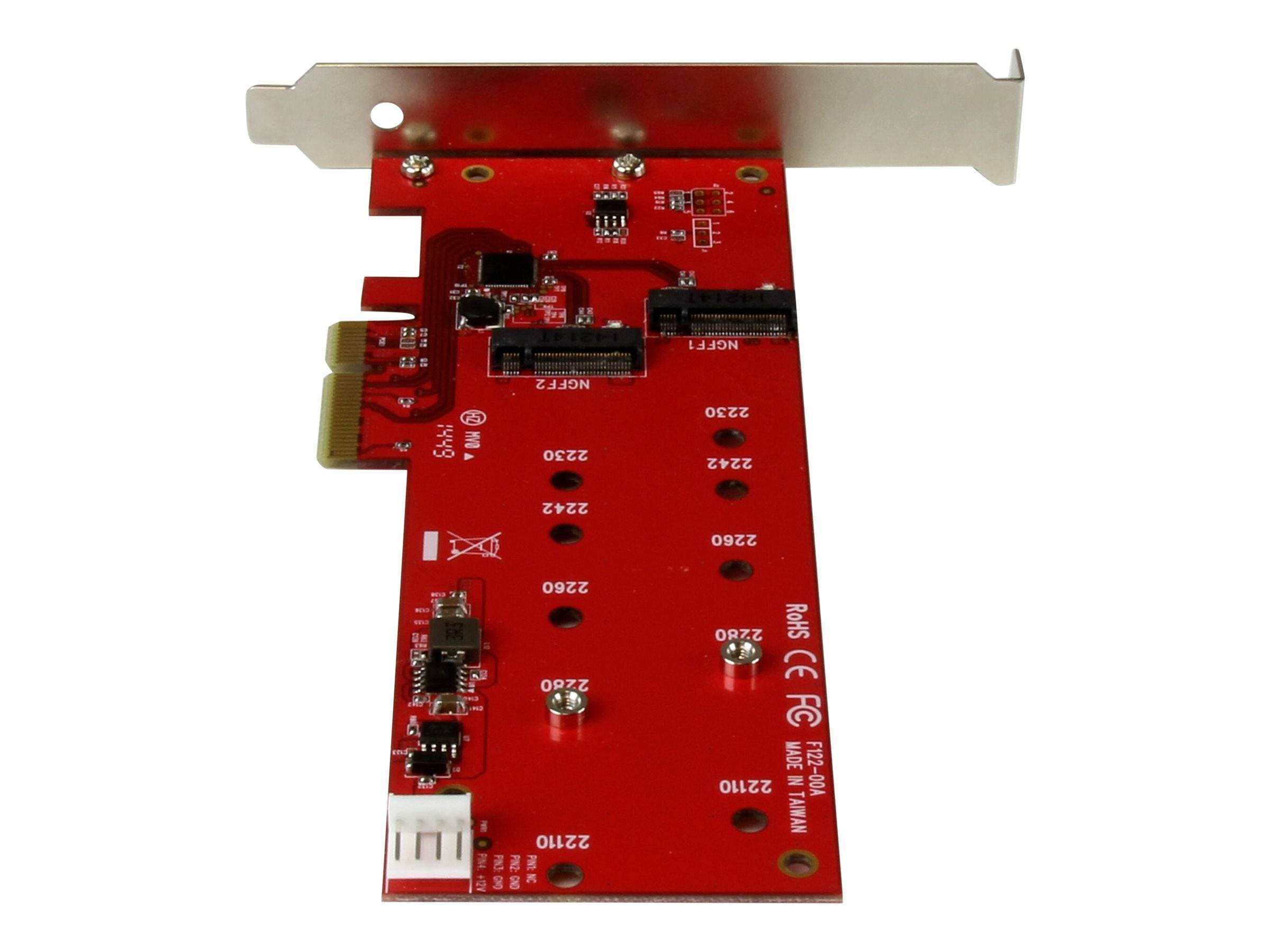 StarTech 2x M.2 SATA SSD-interfacekaart-0