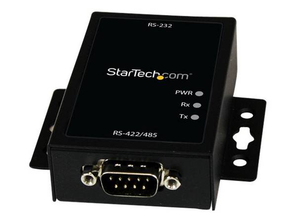 StarTech.com Industriële RS232-naar-RS422/485 seriële poortconverter met 15 KV ESD-bescherming - 2 x Seriële poort - Op