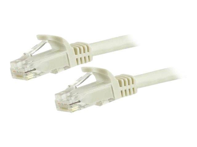 StarTech.com 15m RJ45 UTP Cat6 Gigabit Netwerkkabel zonder Uitsteeksels - Wit - Cable for Network-device - 6 Gbit/s - Pa-0
