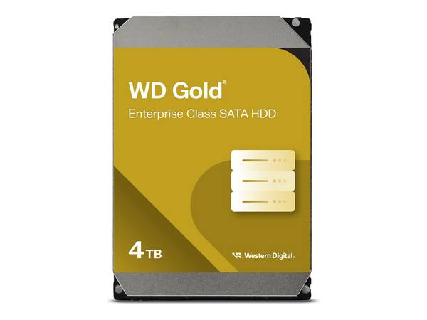 WD goud 8,9 cm (3,5") 4 TB SATA3 7200 256 MB WD4004FRYZ
