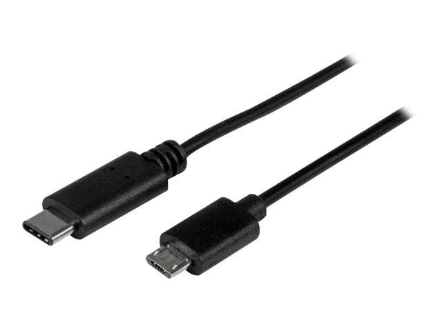 StarTech.com USB 2.0 USB-C-naar-Micro-B-kabel - 1 m - Cable for Externe harde schijf, Smartphone, Tablet, Notebook, Desk-0