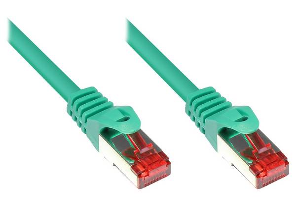 Goede Verbindingen Cat.6 patchkabel S/FTP groen 40m