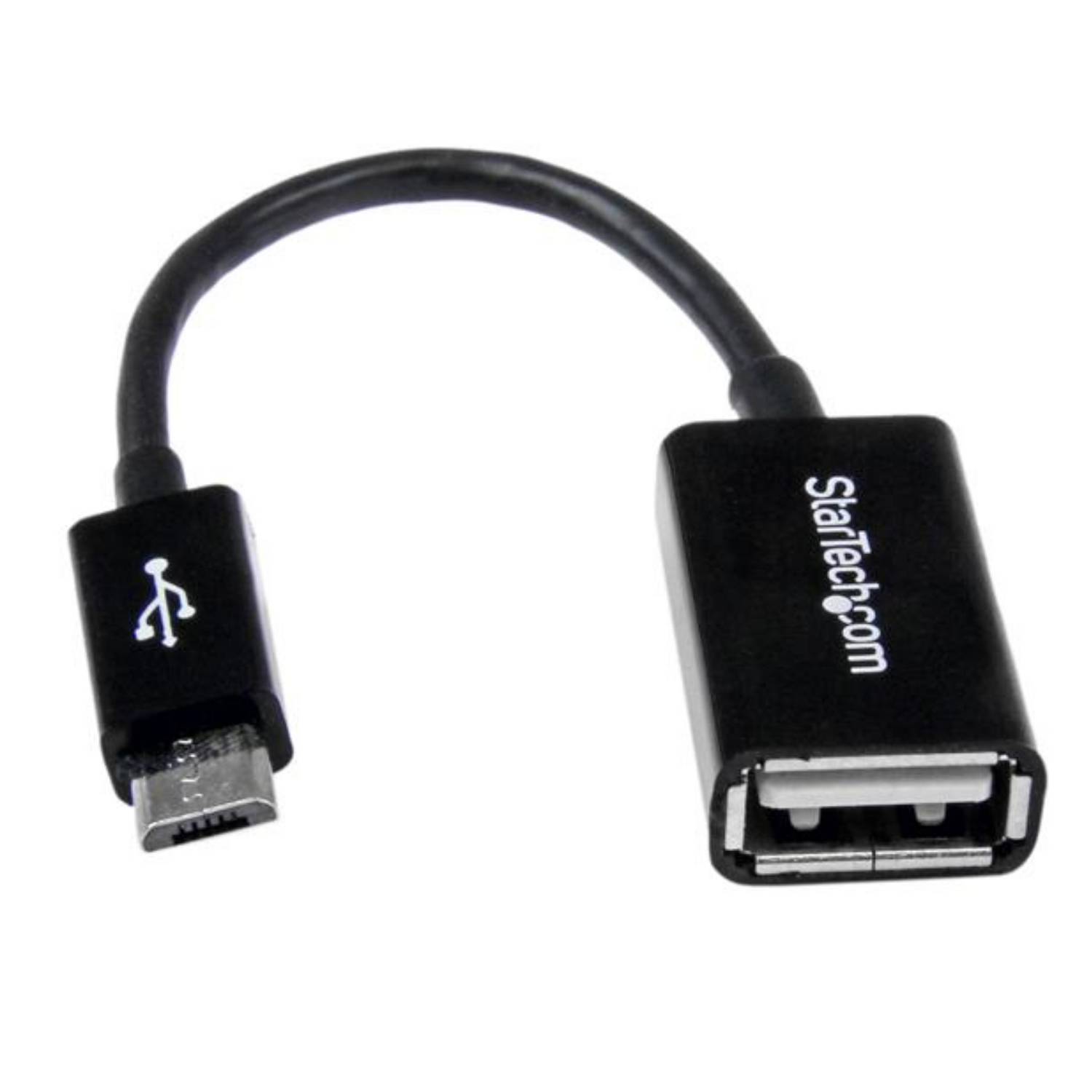 StarTech.com 5 inch Micro USB naar USB OTG Host-adapter - Micro USB mannelijk naar USB A vrouwelijk On-The-GO Host C-1