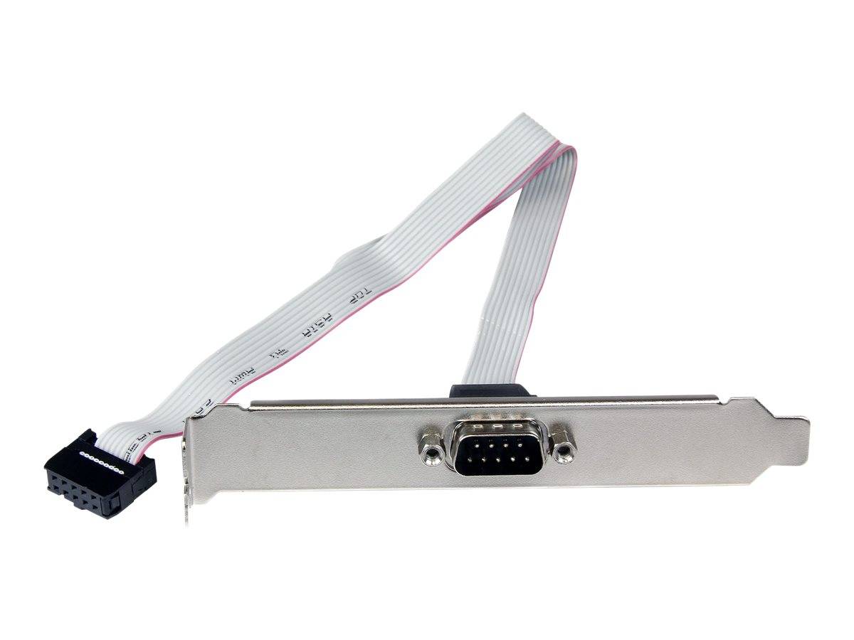 StarTech.com DB9-sleufbeugel seriële moederbordheader met 9-pins mannelijke naar 10-pins vrouwelijke connector --3