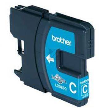 Inktcartridge Brother LC-980C blauw | 5 stuks-1