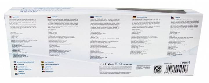 Esperanza EFL003 lamineersysteem Koude/warme lamineermachine 250 mm/min Zwart-2