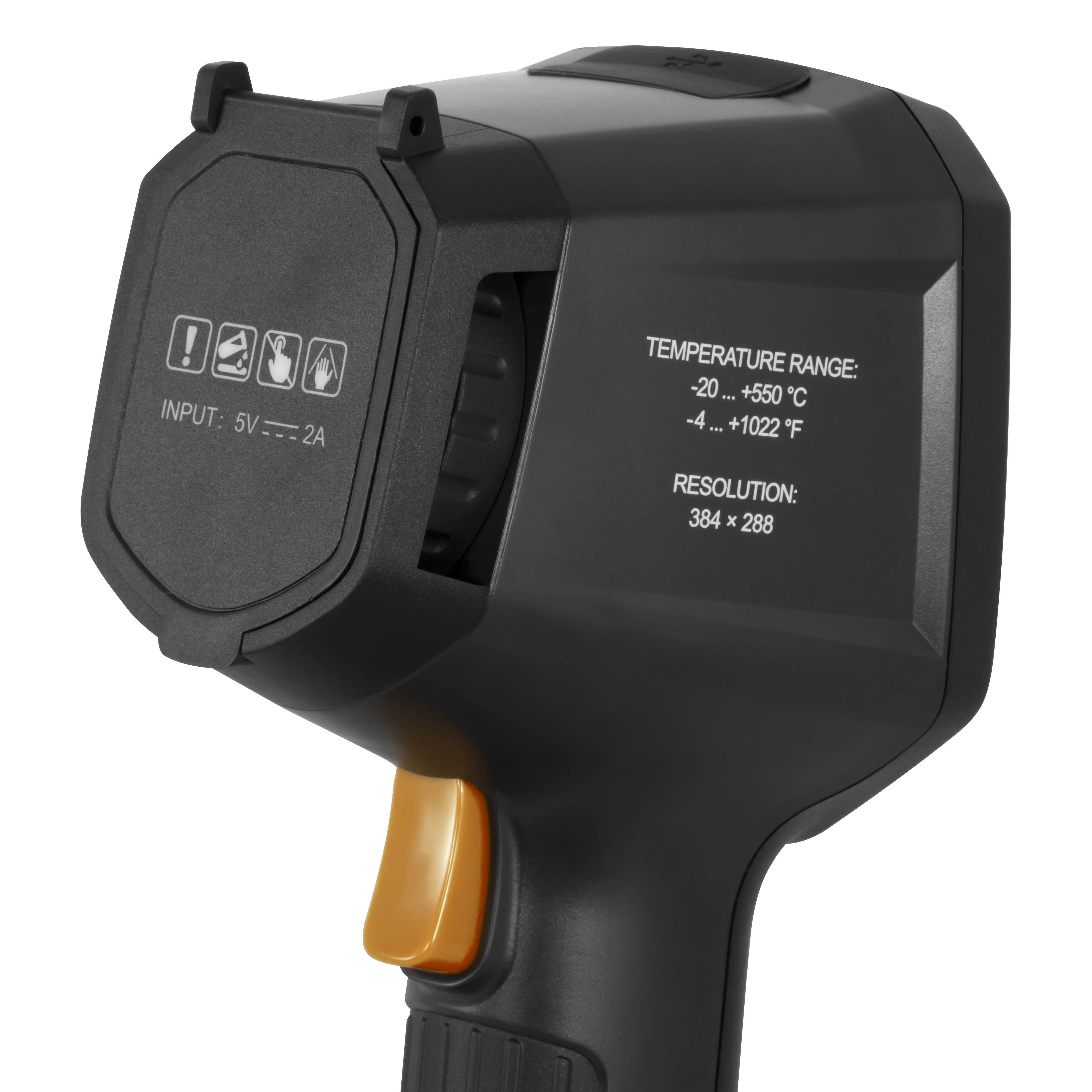 PCE Instruments Warmtebeeldcamera -20 tot 550 °C WiFi, Incl. infrarood thermometer-2