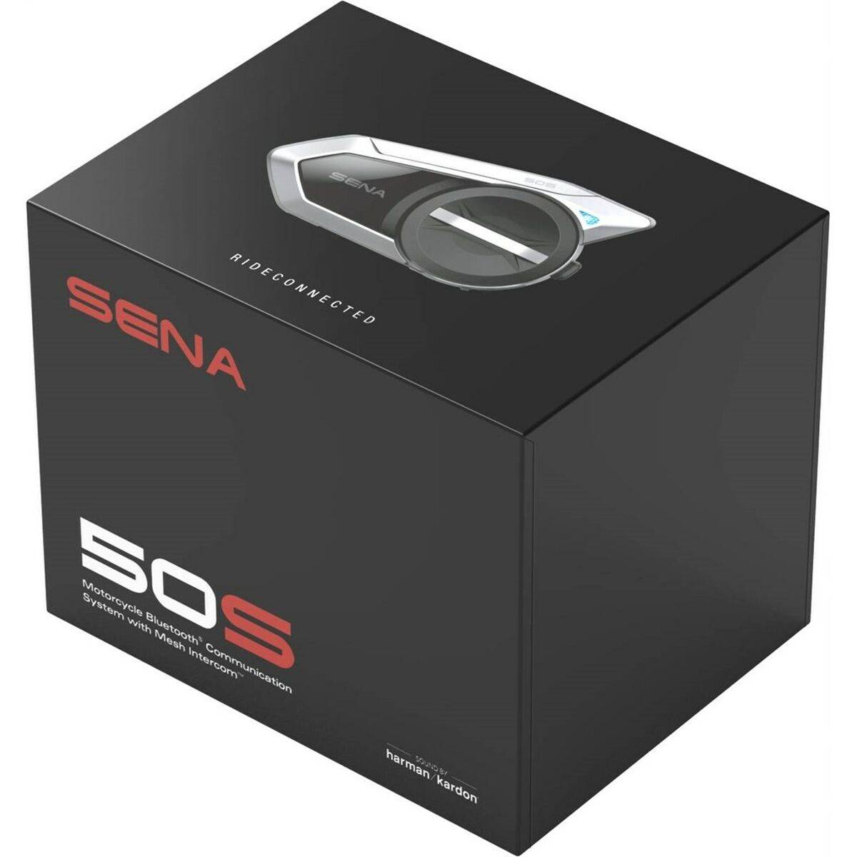 Sena 50s harman kardon motor communicatie bluetooth en mesh intercom single-pack 88096295275218809629527521-1