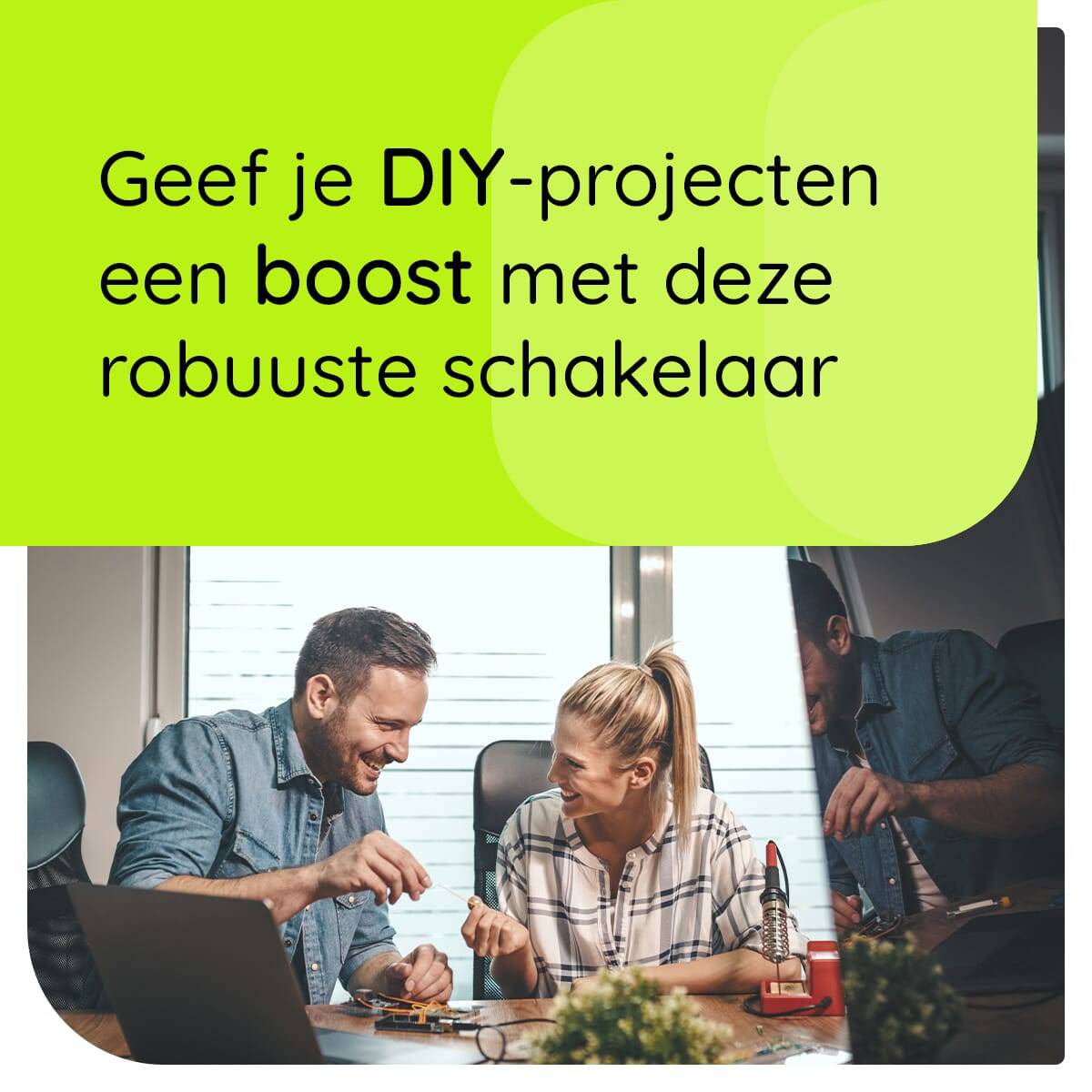 ProRide Metalen Drukschakelaar 220V ON-OFF - 12mm - Aan/uit schakelaar met Aansluitkabel - Spatwaterdicht - LED-1
