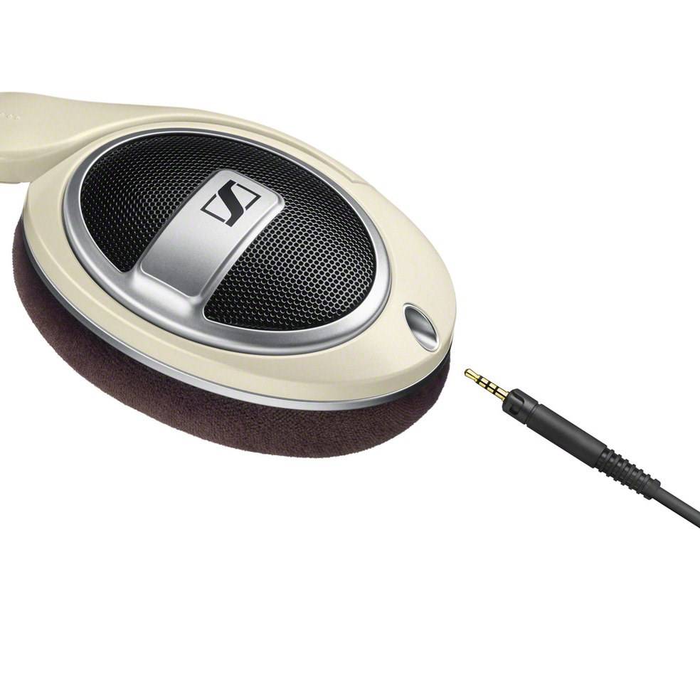 Sennheiser HD 599 Hoofdtelefoons Hoofdband Bruin, Ivoor-1