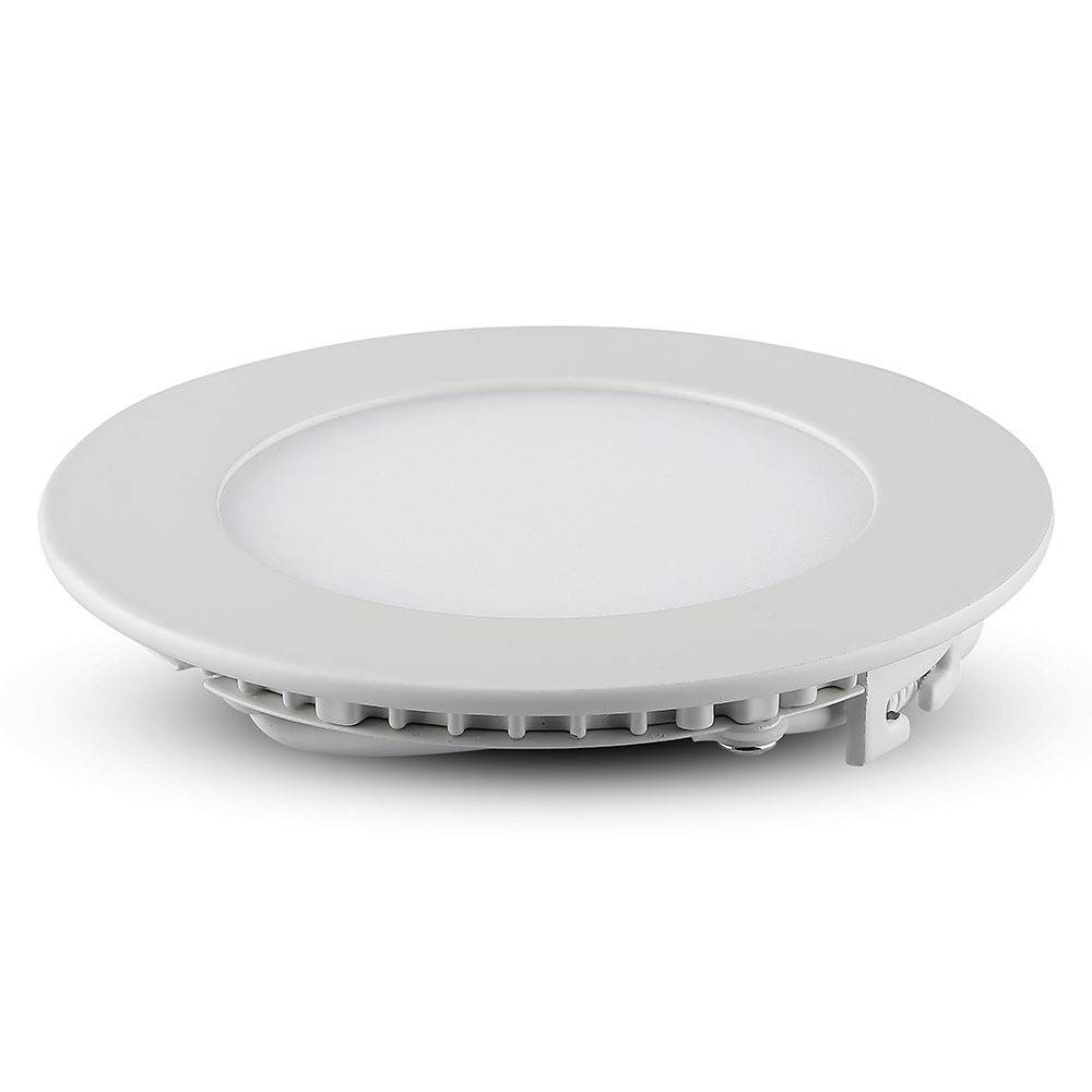 V-TAC VT-1207RD Ronde LED Minipanelen - Premium Serie - IP20 - Wit - 12W - 1000 Lumen - 3000K-2