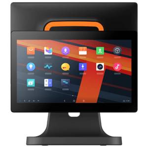 Sunmi T2s Lite, 39.6 cm (15.6''), Full HD, CD, USB, RS232, BT, Ethernet, WLAN, Android, zwart, oranje | P03130028-1