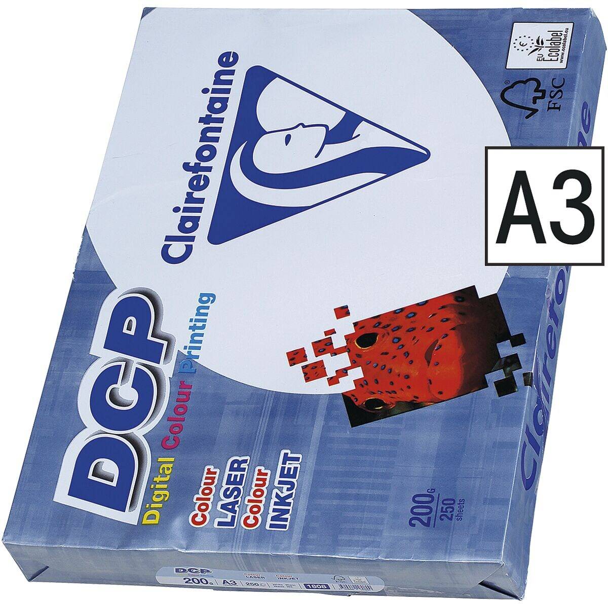 Clairefontaine DCP presentatiepapier ft A3, 200 g, pak van 250 vel-0