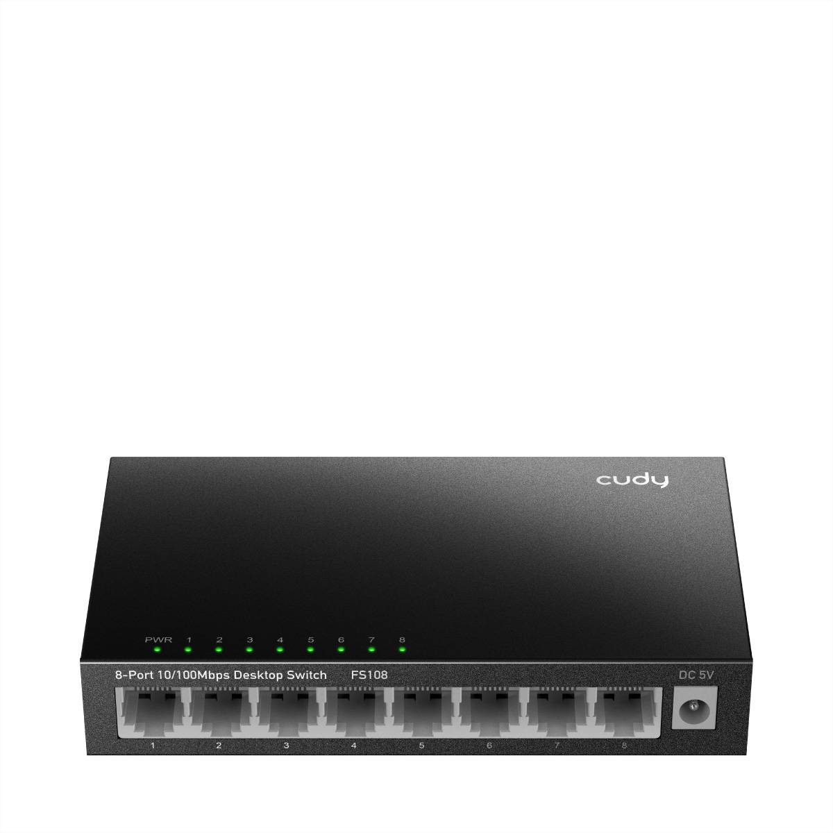 cudy FS108 FS108 8-Port 10/100 Metal Switch - Switch - 0,1 Gbps Netwerk switch-2