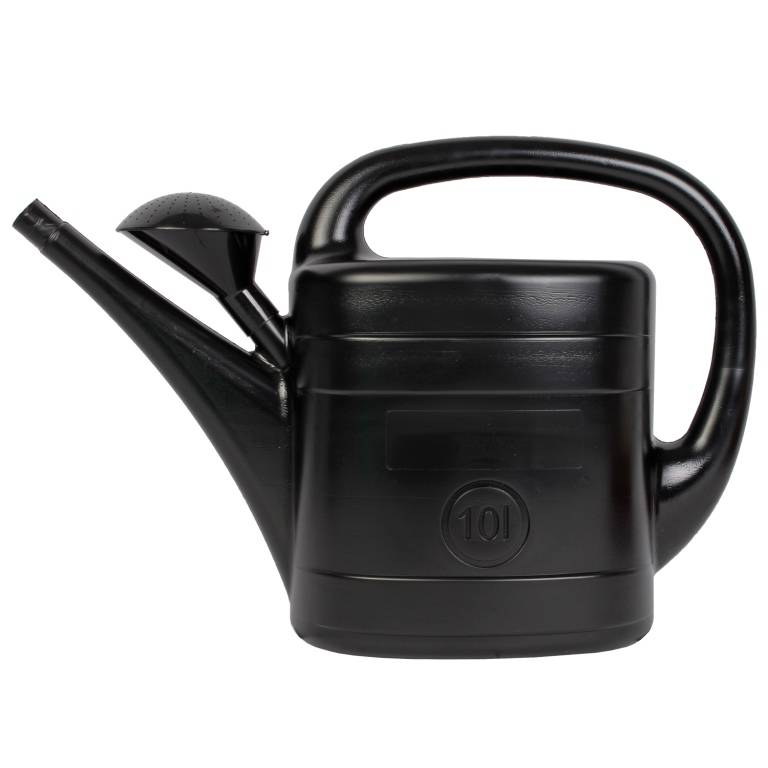 Talen Tools - Gieter - Met broeskop - Kunststof - 10 liter - Zwart-0