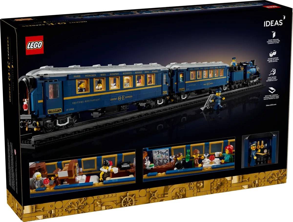 LEGO IDEAS 21344 De Orient Express-trein-3
