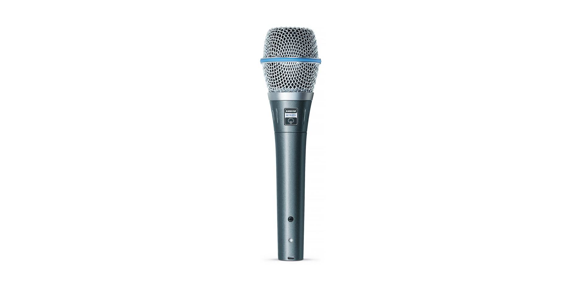 Shure BETA 87A zwarte studiomicrofoon-0