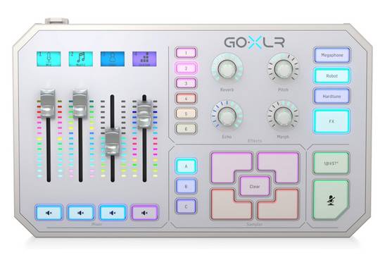 TC Helicon GO XLR-WH - USB-audiomixer en -interface, wit
