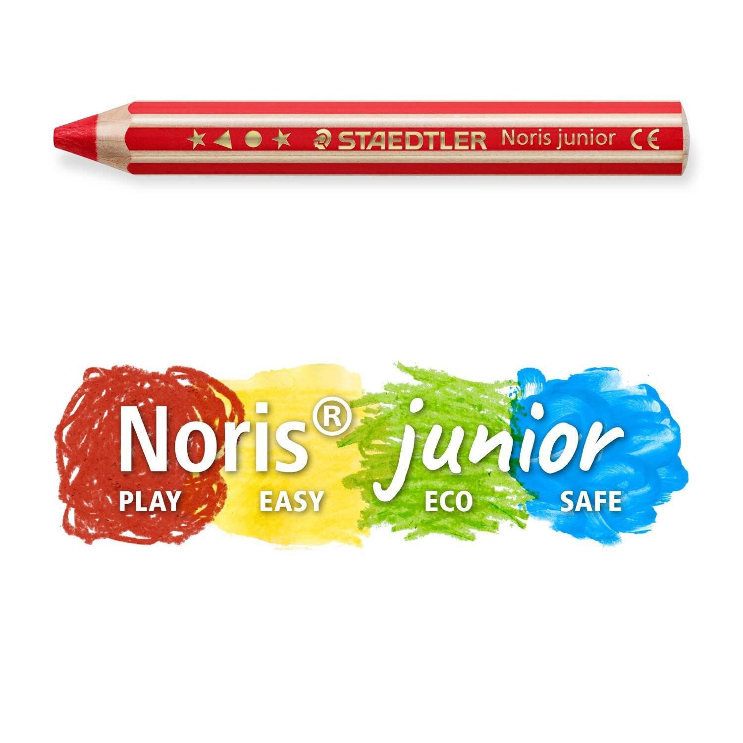 STAEDTLER Noris Junior kleurpotloden, 36 stuks in een emmer (winkelprijs)-4
